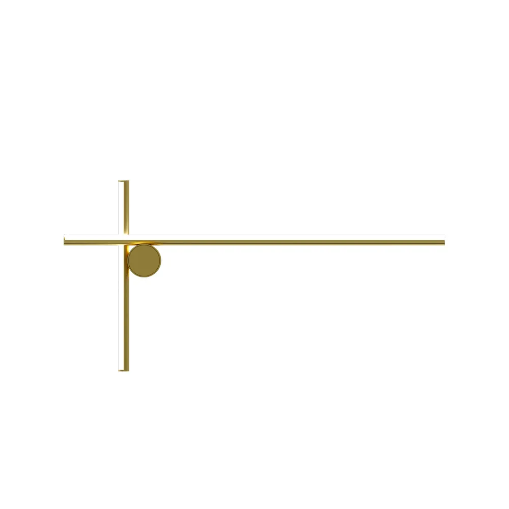 Coordinates W2 Wall Lamp, Brass Flos