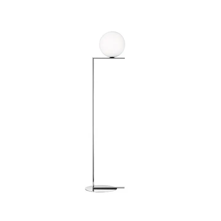 IC Lights F2 floor lamp - Chrome-opal - Flos
