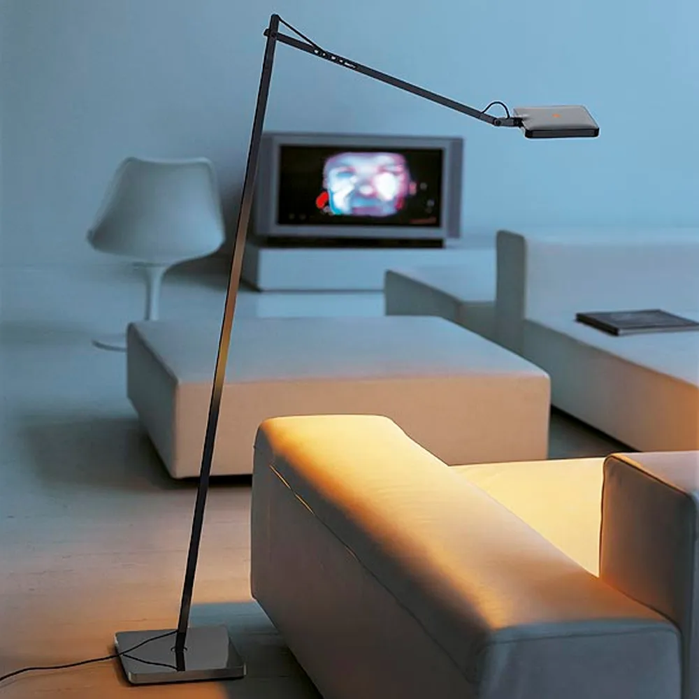 Kelvin F LED floor lamp, Anthracite Flos