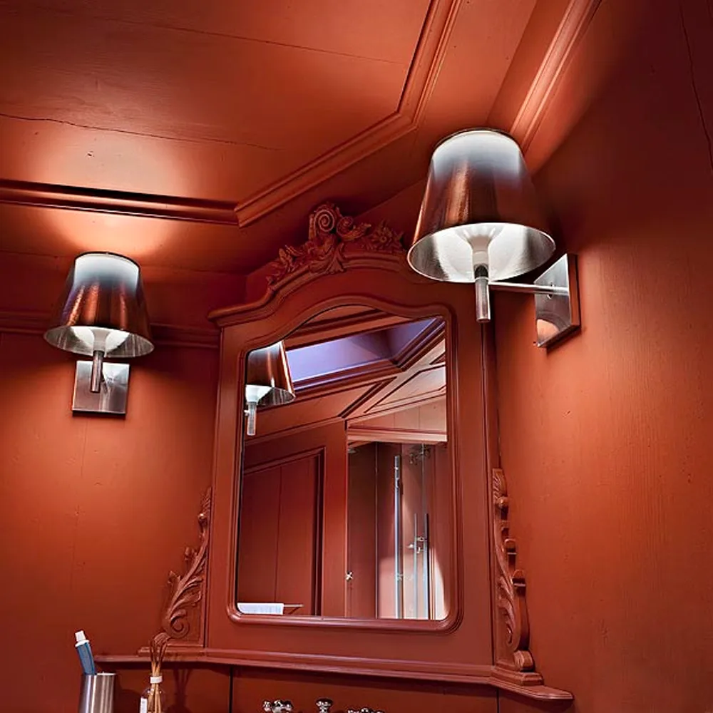 KTribe W wall lamp, Transparent Flos