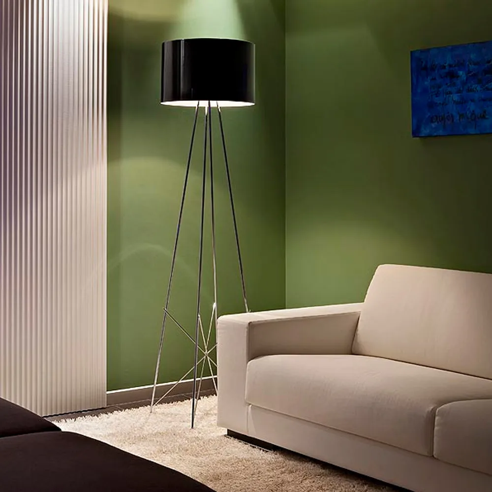 Ray F2 floor lamp, Glass clear Flos