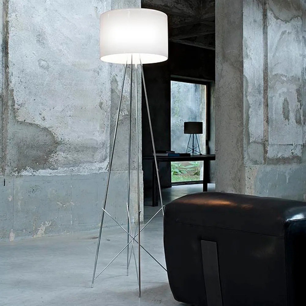 Ray F2 floor lamp, Glass clear Flos