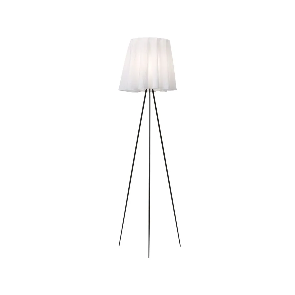 Rosy Angelis floor lamp, White, grey stand Flos