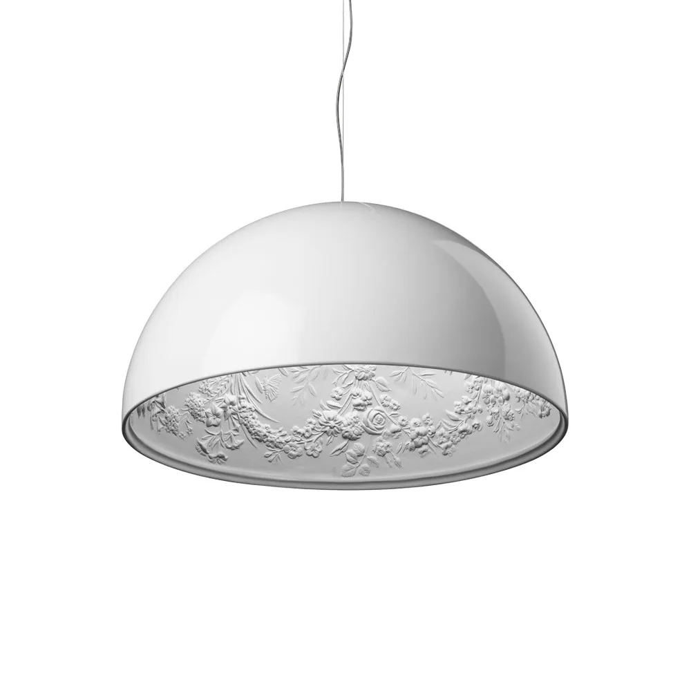 Skygarden 1 pendant, White gloss Flos
