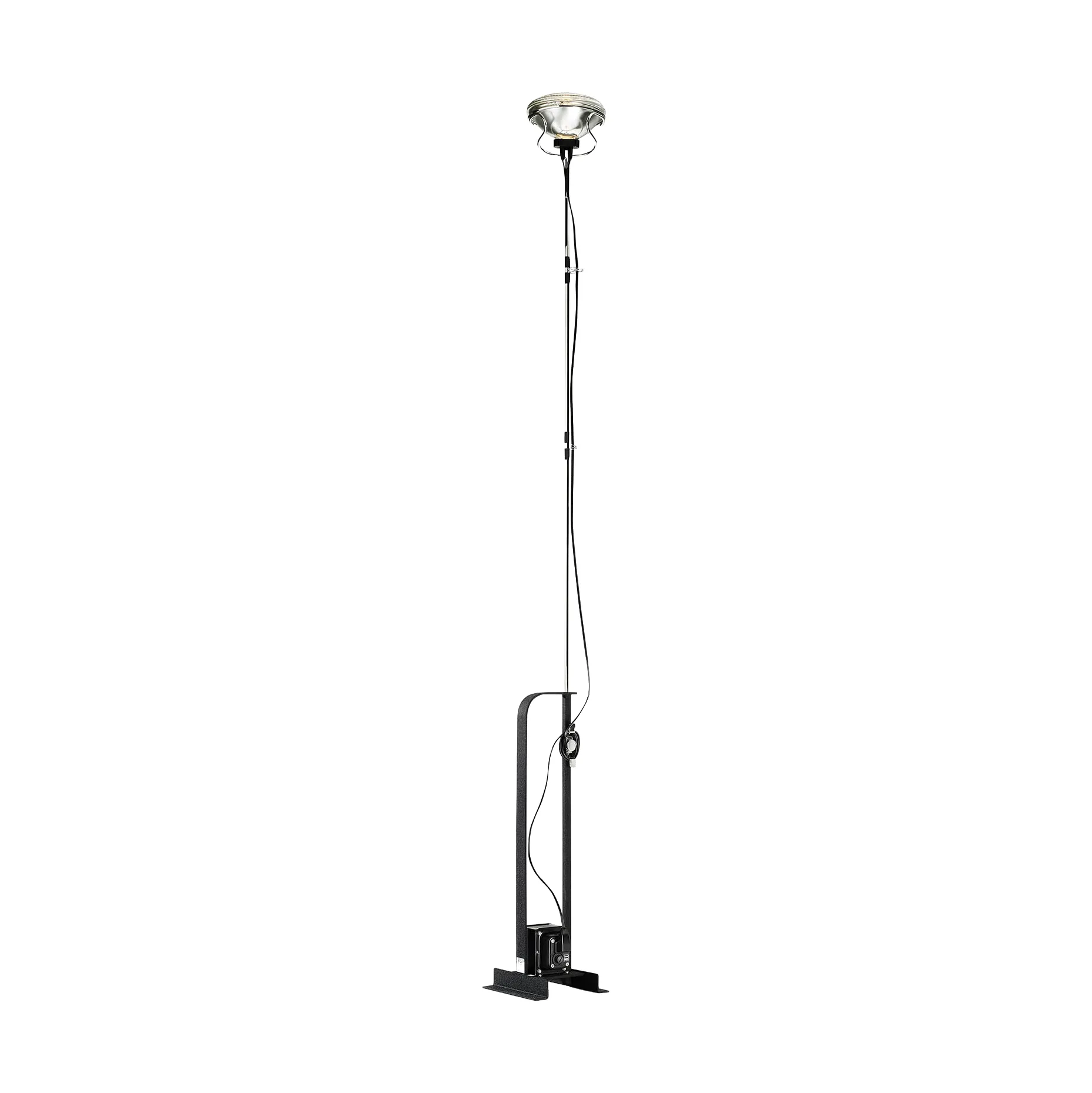 Toio LED floor lamp - black (GB),  Flos