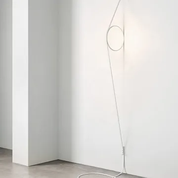 Wirering wall lamp - Pink/grey - Flos