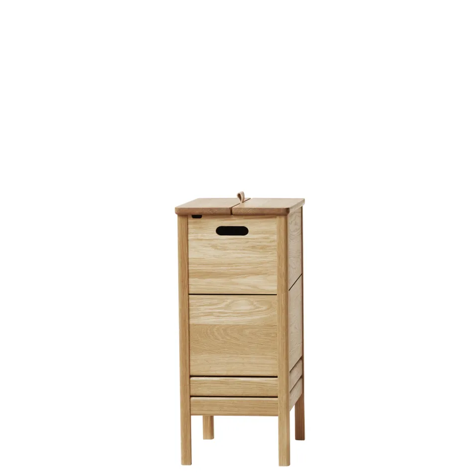 A Line laundry basket, Oak Form & Refine