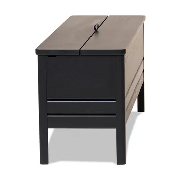 A Line storage bench 111 cm - Black - Form & Refine
