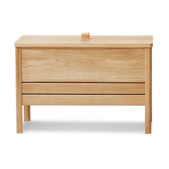 A Line storage bench 68 cm - Oak - Form & Refine