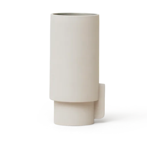 Alcoa vase L, Light gray Form & Refine