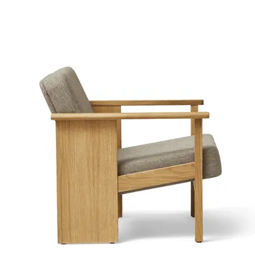 Block lounge chair - Oak-Hallingdal 65-0227 - Form & Refine