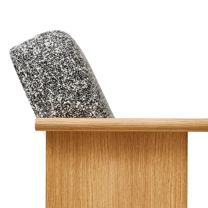 Block lounge chair, Oak-Zero 0004 Form & Refine