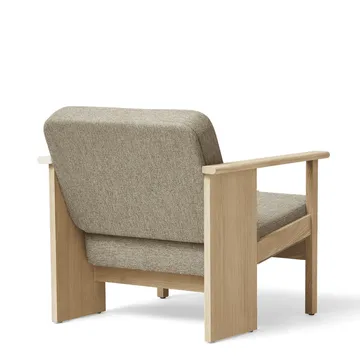 Block lounge chair - White oak-Hallingdal 65-0227 - Form & Refine