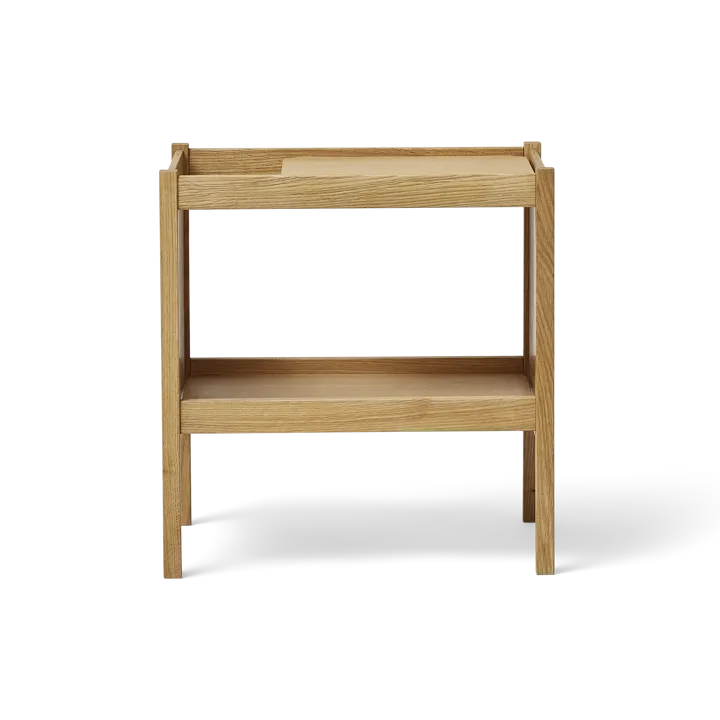 Journal side table 29x43 cm - Oak - Form & Refine