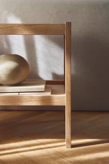 Journal side table 29x43 cm - Oak - Form & Refine