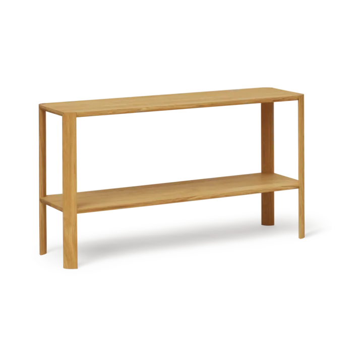 Leaf shelf 2 shelves 57x100 cm - Oak - Form & Refine