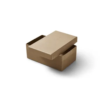 Ordinary storage box 2-pack - Brown - Form & Refine