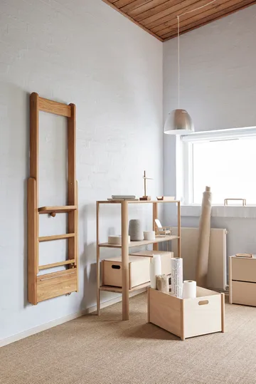 Pillar storage box M - Beech - Form & Refine