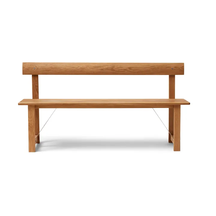 Position bench 155 cm - Oak-steel - Form & Refine