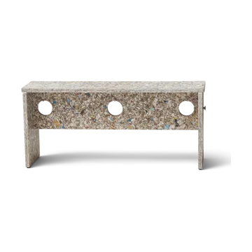 Remake bench 95 cm - Grey - Form & Refine