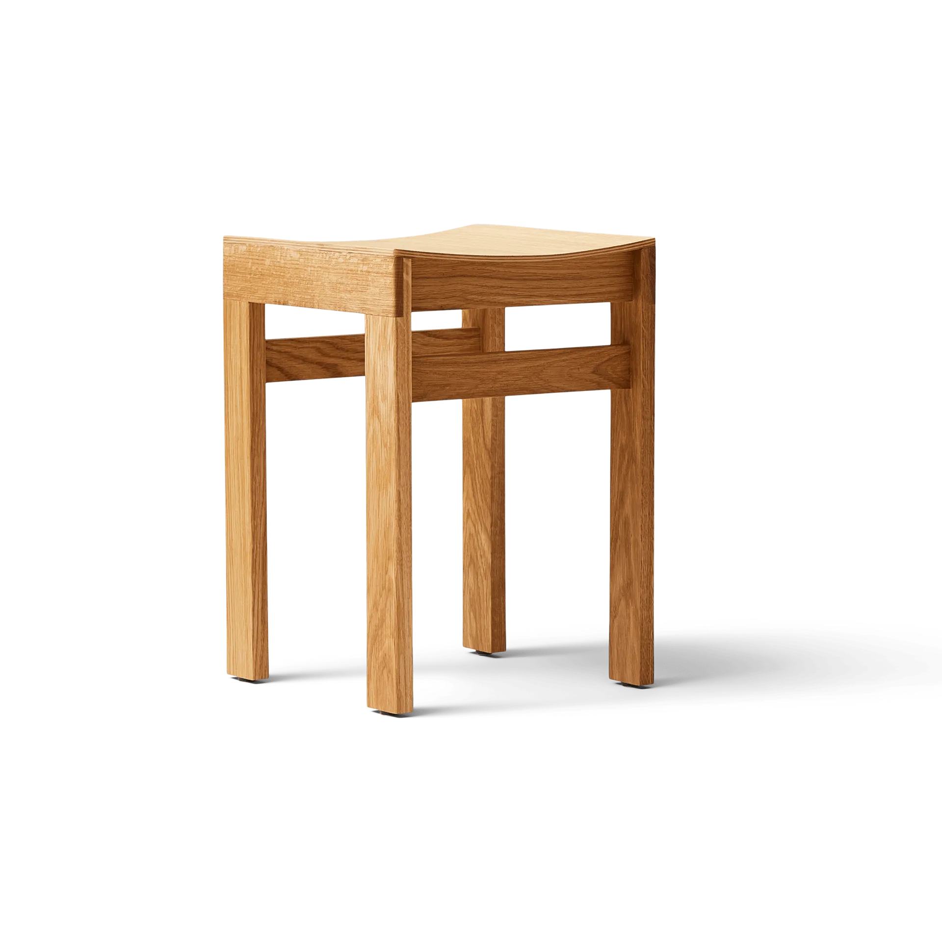 Sonder stool 47.5 cm, Oak Form & Refine