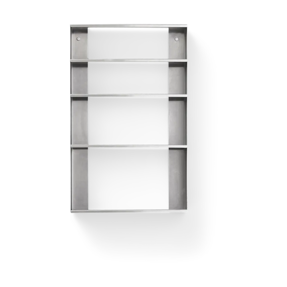 Taper storage shelf 40x65 cm, Stainless steel Form & Refine