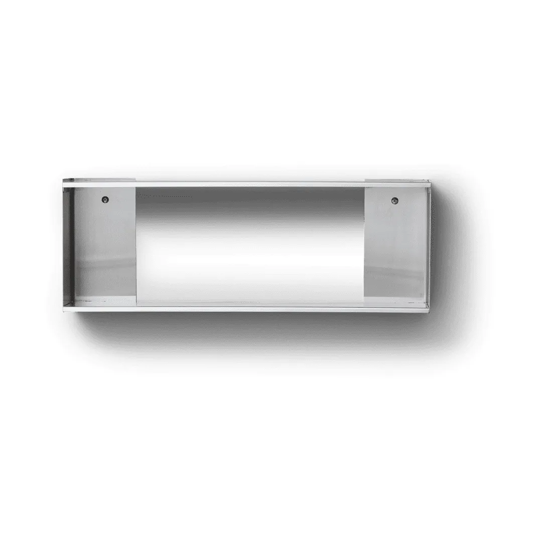 Taper storage shelf 70x25 cm, Stainless steel Form & Refine