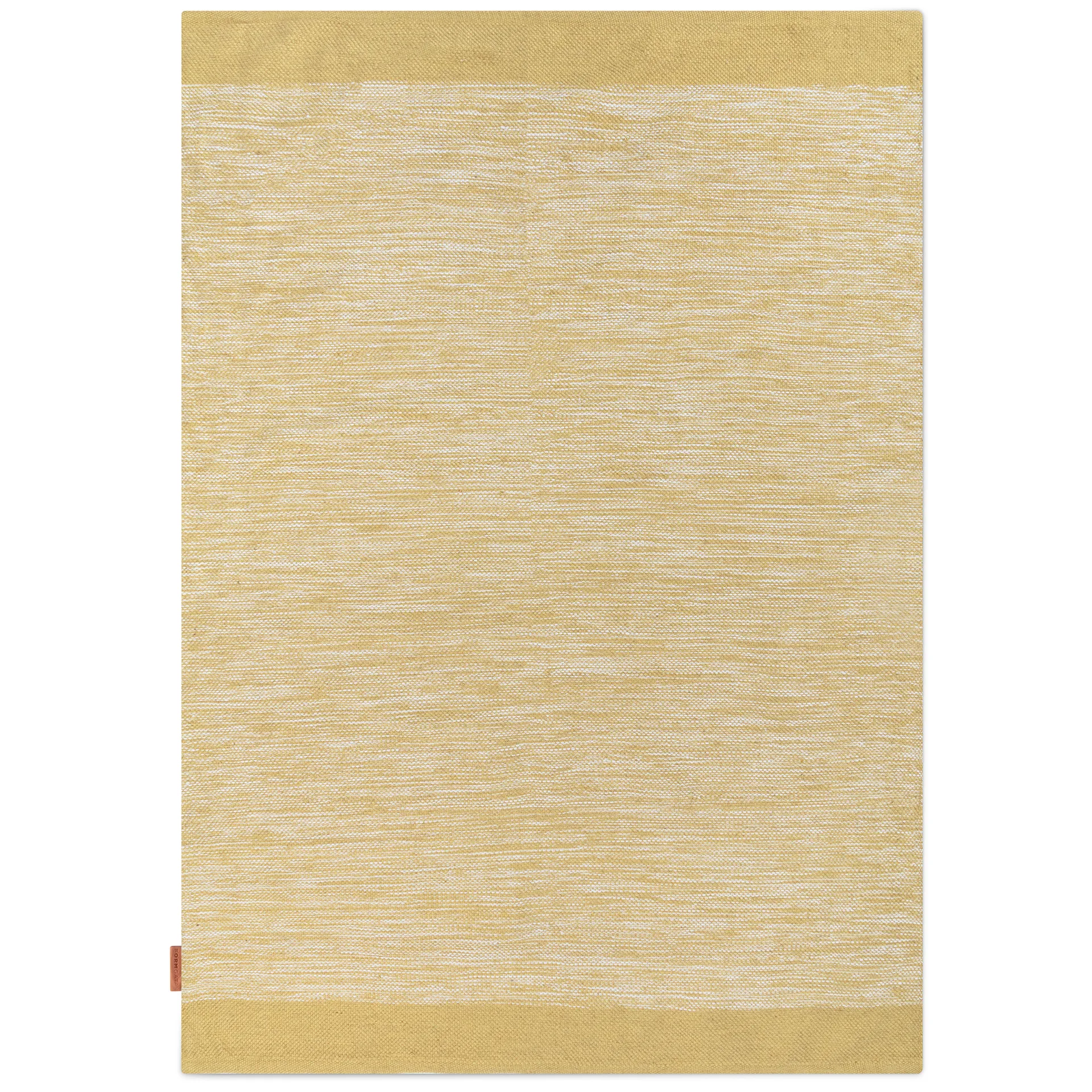 Melange rug 170x230 cm, Dusty yellow Formgatan