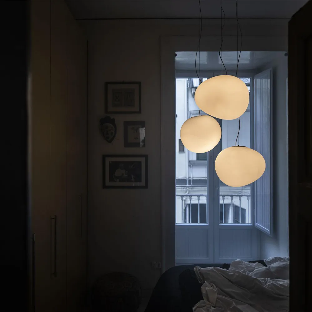 Gregg grande pendant, White Foscarini