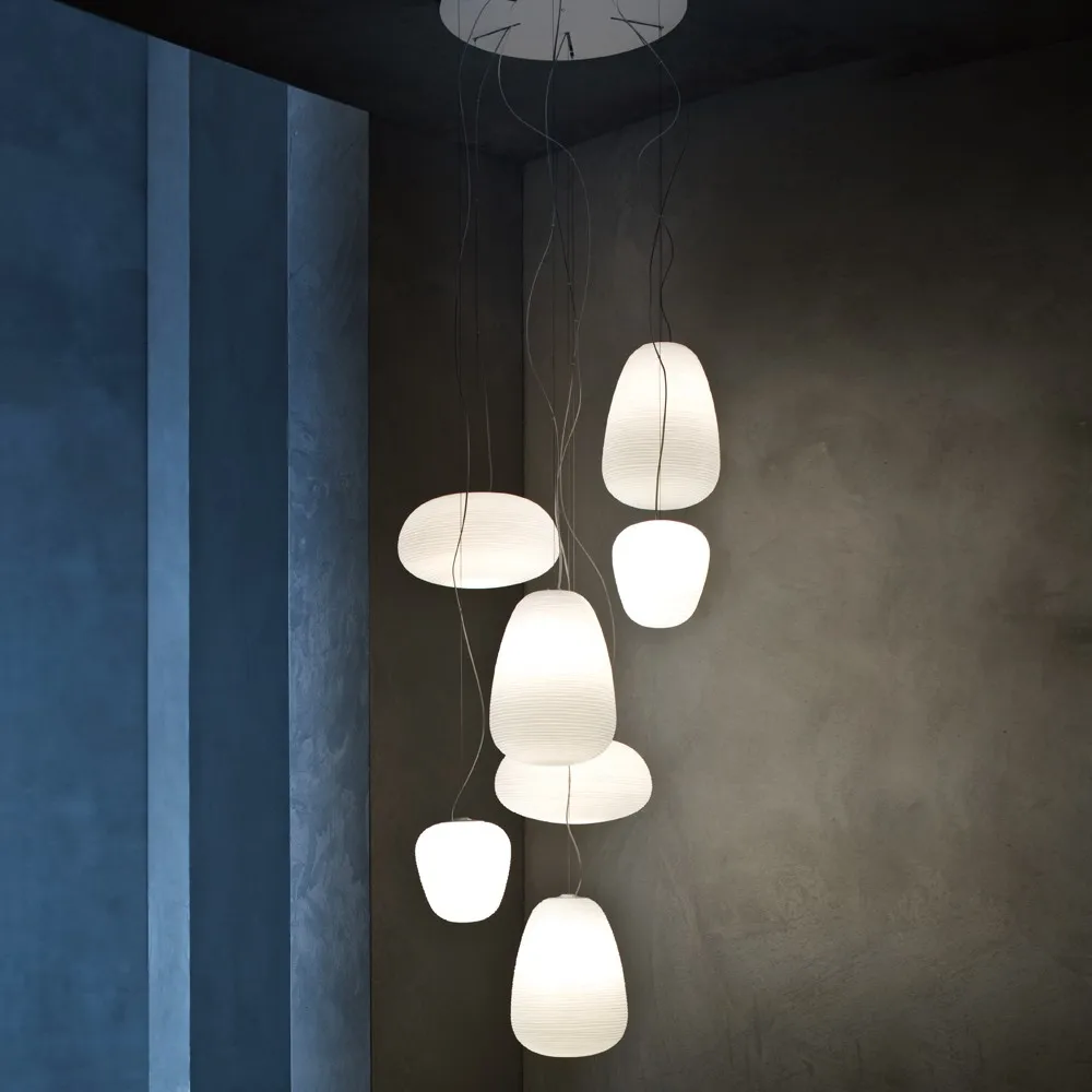Rituals 2 pendant, White Foscarini