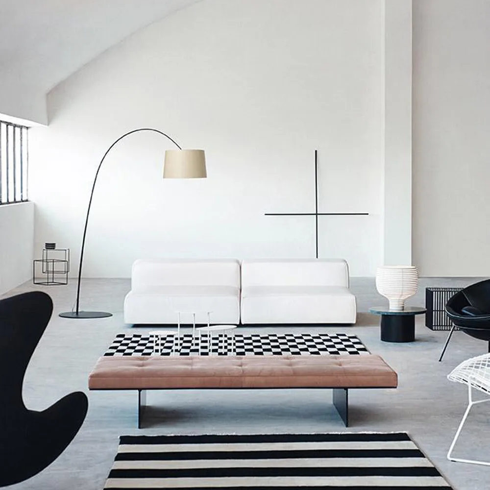 Twiggy Wood floor lamp, Black Foscarini