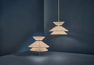 Kiku pendant lamp Ø35.5 cm - White - Frandsen
