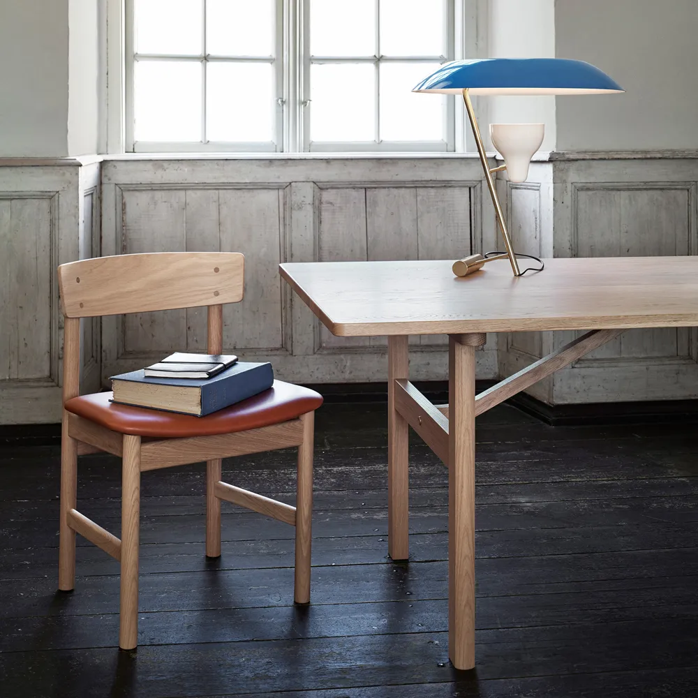 6284 dining table, Soaped oak Fredericia Furniture