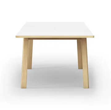 Ana dining table 220-320x95 cm - Nano laminate white-soaped oak - Fredericia Furniture