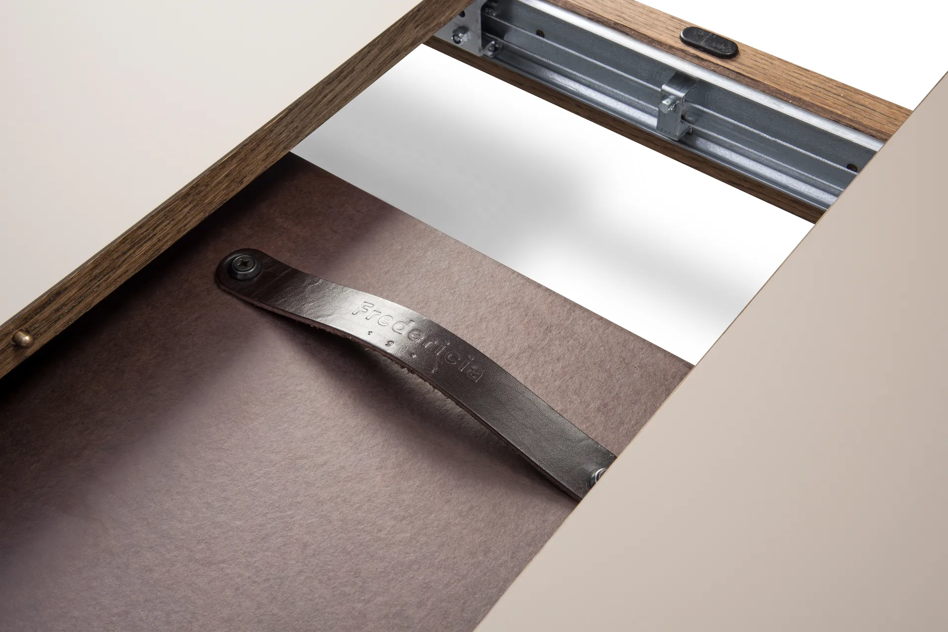 Ana dining table 220-320x95 cm, Nano laminate white-soaped oak Fredericia Furniture