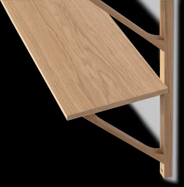 BM29 shelf 78x61 cm - Oak lacquer - Fredericia Furniture