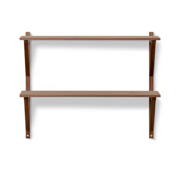 BM29 shelf 78x61 cm - Walnut lacquer - Fredericia Furniture