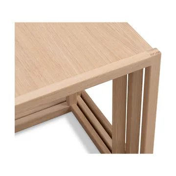 BM375 Nesting table 3 pieces - Light oiled oak - Fredericia Furniture