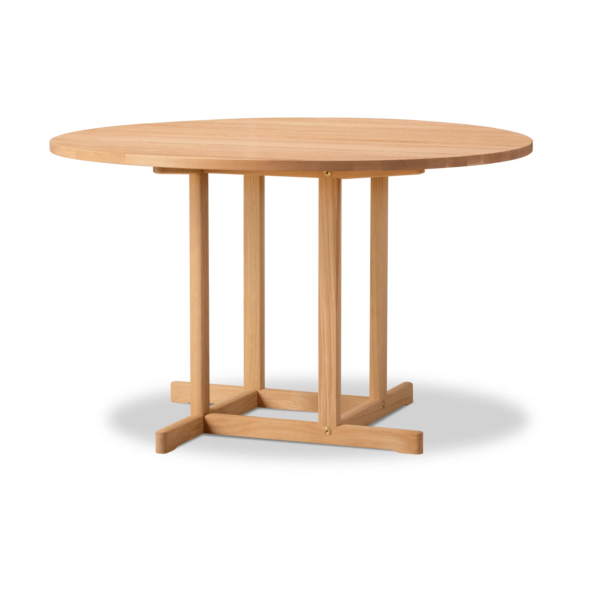 BM80 Mogensen Shaker Table table Ø120 cm, Oiled oak Fredericia Furniture