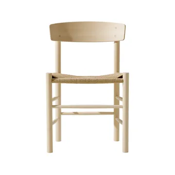 J39 chair - Soaped beech - braided natural - Fredericia Furniture