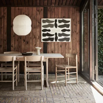 J39 chair - Soaped beech - braided natural - Fredericia Furniture