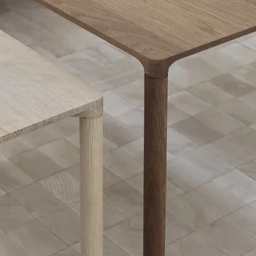 Piloti 6705 side table - Light oiled oak-height 41 cm - Fredericia Furniture