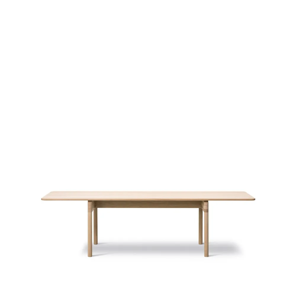 Post 6440 dining table, Soap-oiled oak, 100x265 cm Fredericia Furniture