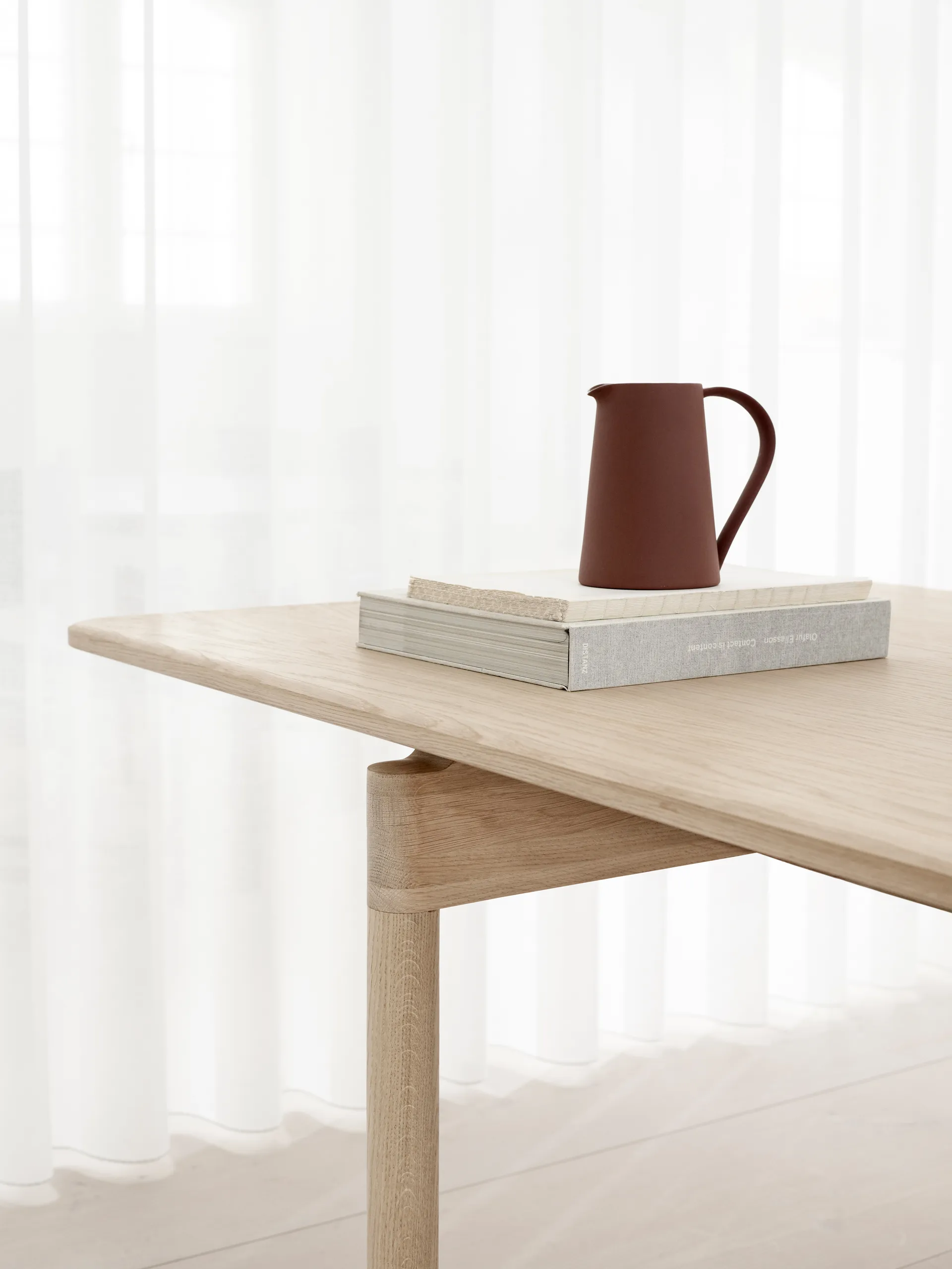 Post 6441 dining table 270x100 cm, Oak soap Fredericia Furniture