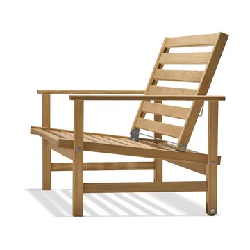 08 sofa - Teak, 2 seater - Fri Form