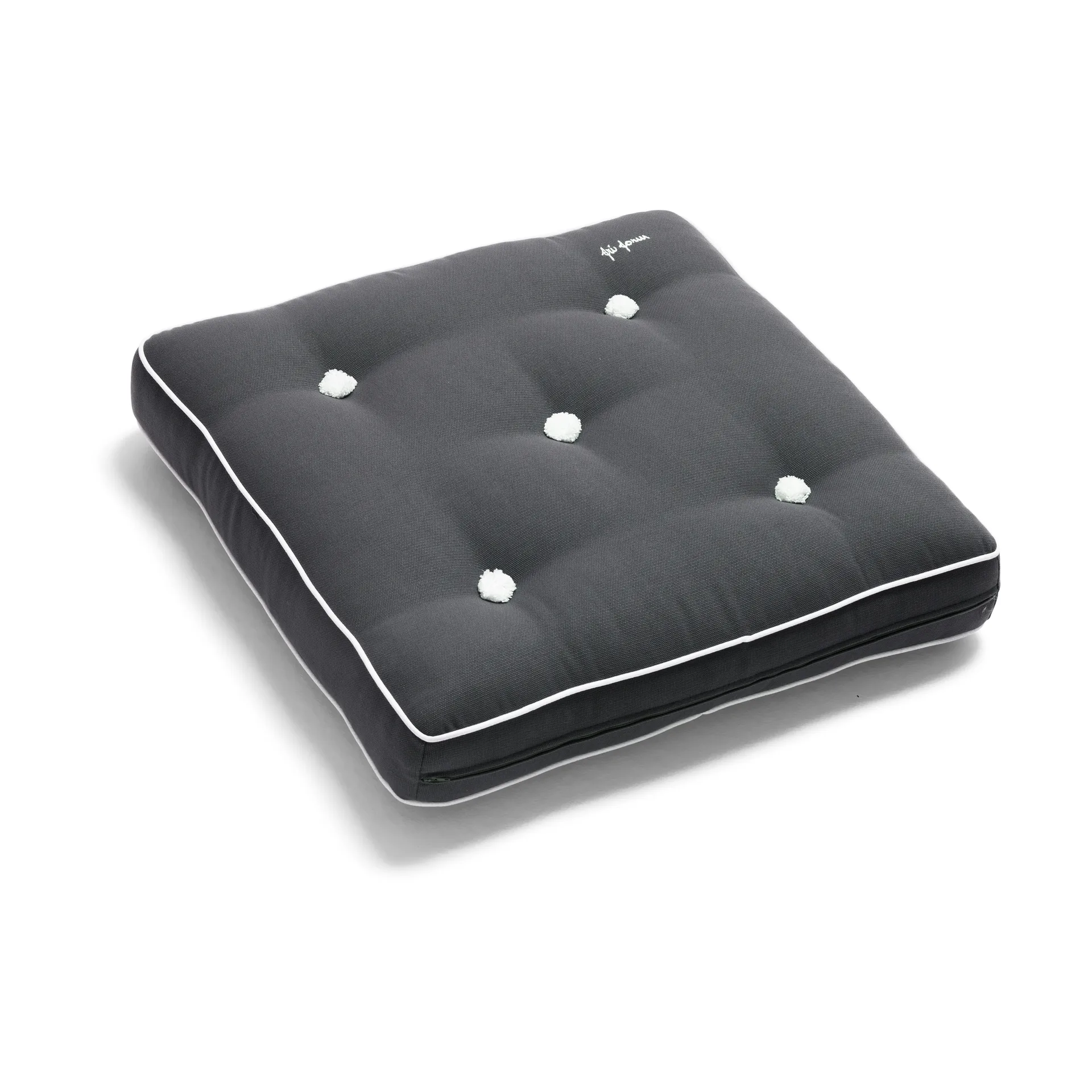 55 cushion, Grey, 55x55 cm Fri Form