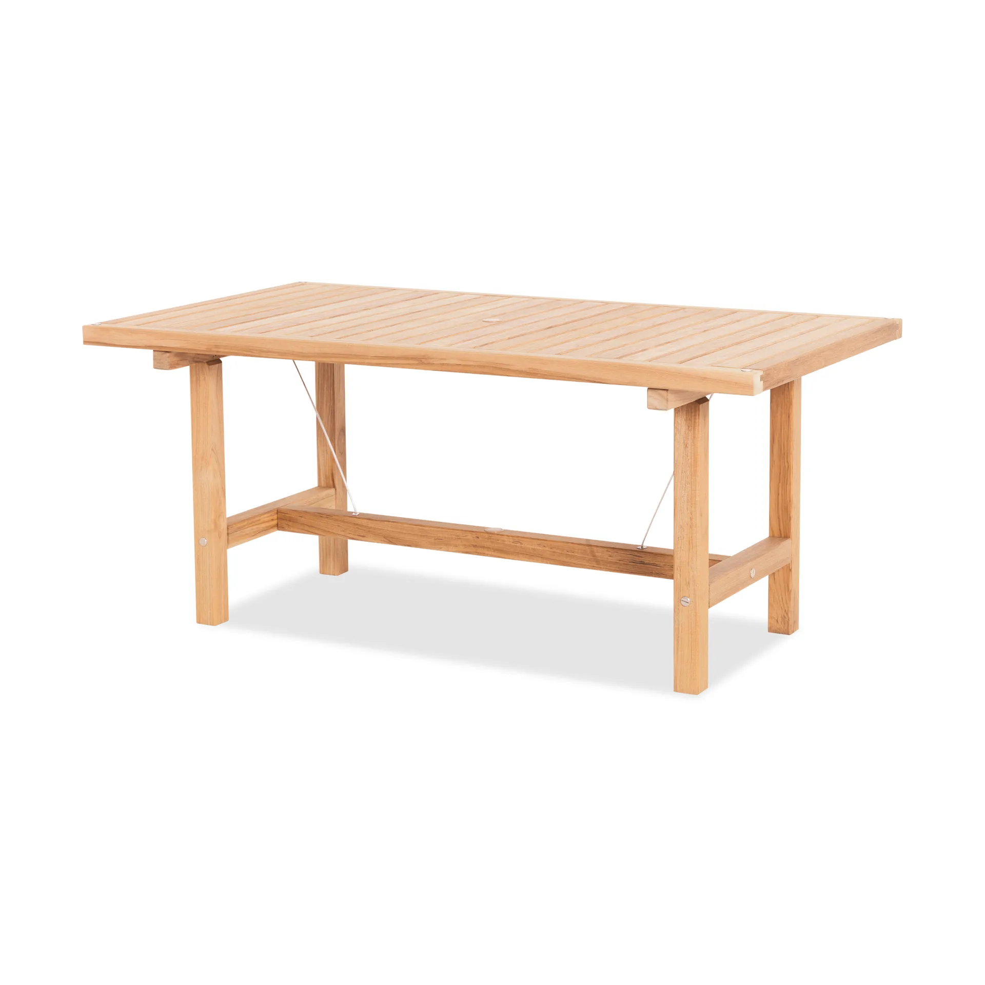 62 table, Redwood, 155x85x65.5 cm Fri Form