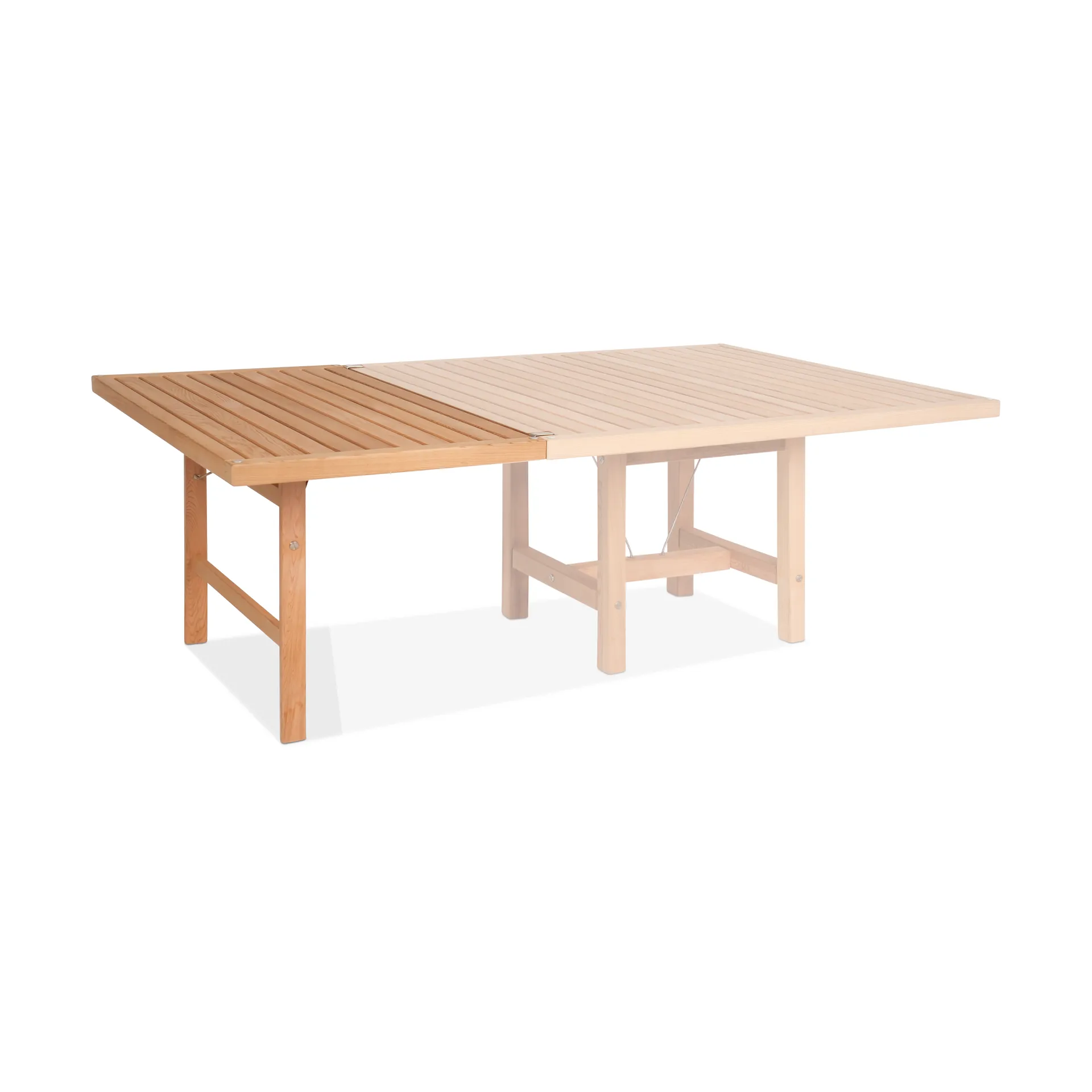 68 extension leaf with legs, Redwood, H: 68 cm Fri Form