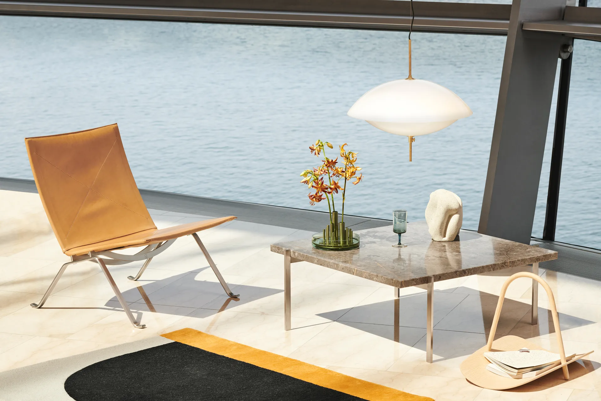 Clam pendant lamp, Ø55 cm Fritz Hansen