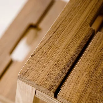 Dania step ladder - Teak - Fritz Hansen